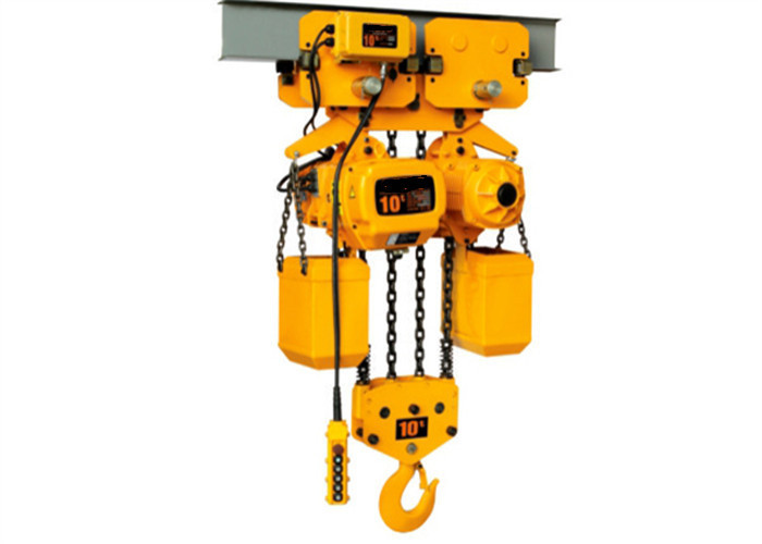 10t 20t Large Load Electric Chain Block Hoist Customzied Hand Operated
