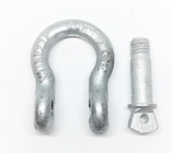 Bow Type Crane Lifting Shackles With 304 316 Stainless Steel